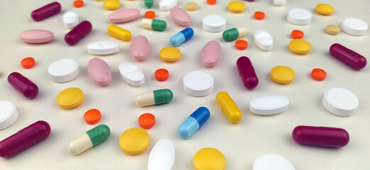 pills and capsules