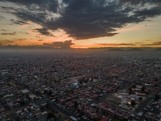 Cielo durante el atardecer