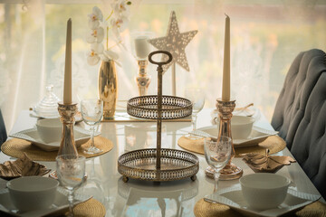 still life with candles and candle