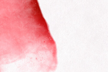 Japanese background image on white washi paper with a red pattern.