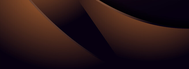 Abstract Dark Brown Coffee Background Design with Minimalist Lines Style Concept.