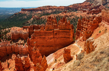 Landscape in Bryce Canyon National Park