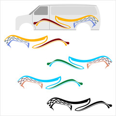 Vehicle Graphics, Stripe : Vinyl Ready Design
