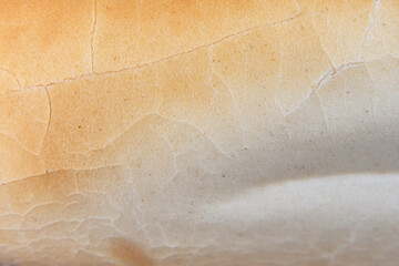 Macro detail of french bread
