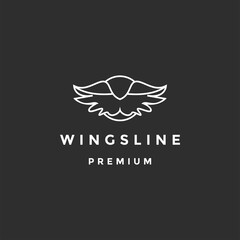 Creative Wing Concept Logo Design Pattern