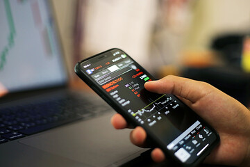 Screenshot of buying male stocks and futures markets