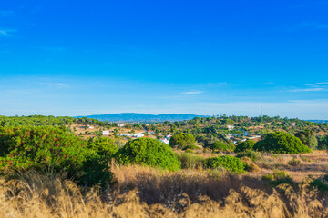 Little village houses in Portugal, Europe.