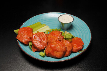 Hot Vegan Buffalo Wings