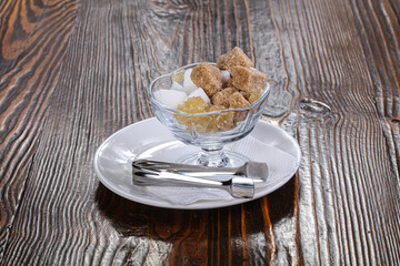 Natural sugar - white and brown
