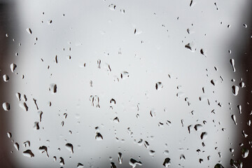 rain drops on the window