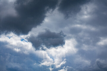 clouds in the sky