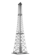 Communication Tower Isolated