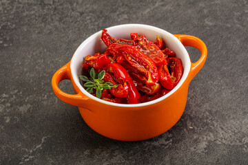 Sun-dried tomato in olive oil