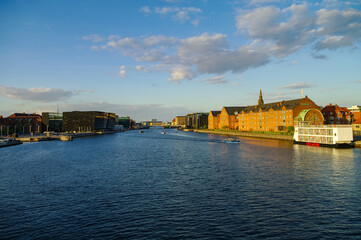 View to Inderhavnen from Lille Langebro bridge.