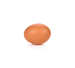 chicken egg isolated on white background