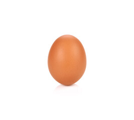 chicken egg isolated on white background