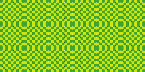 Anomalous motion illusion. Fascinating optical illusion. Wave - distortion effect. Background with wavy distortion effect. Bright background with the optical illusion. Seamless pattern. 