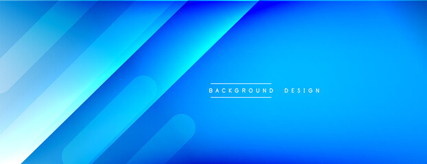 Obraz premium Dynamic lines abstract background. 3D shadow effects and fluid gradients. Modern overlapping forms