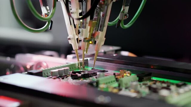 Manufacture of electrical components and microcircuits.