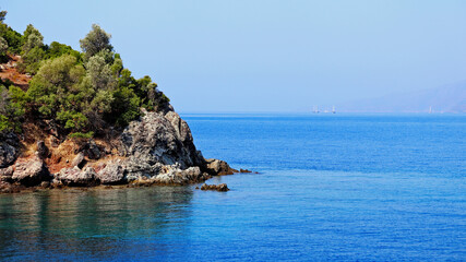 Naklejka premium coast of the sea