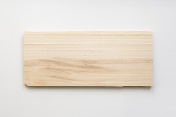Flat board. Background for text. Wood texture.
