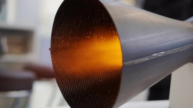 Testing of the latest composite refractory materials.