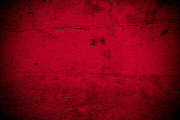 Old wall texture cement black red  background abstract dark color design are light with white gradient background.