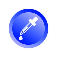 simple dropper icon for liquid and medicine drops