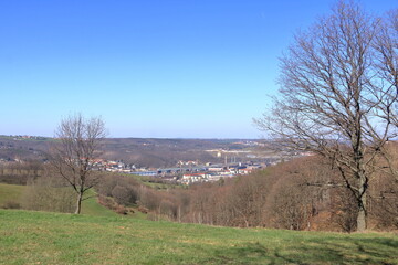 the old Steel factory industry in Freital near Dresden
