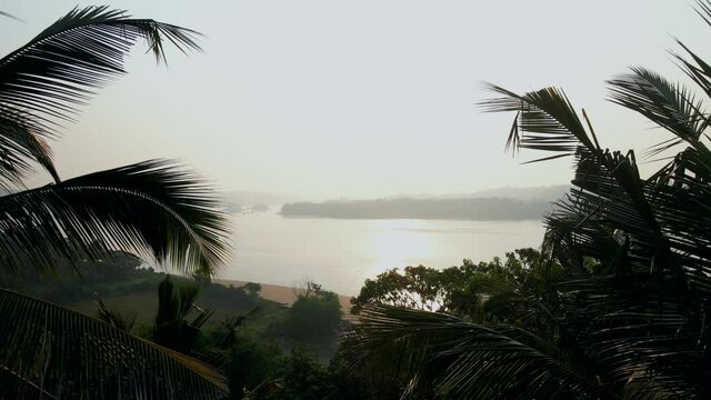 goa panji mandovi river panji bridge from Reis Magos Fort Reis Magos Church