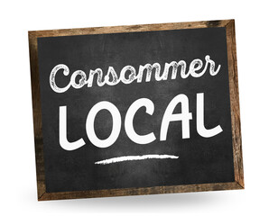 Obraz premium Consommer local, produits locaux, circuit court