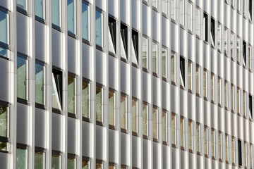 Bürohaus, Fenster, Fensterfront, Bremen, Deutschland, Europa