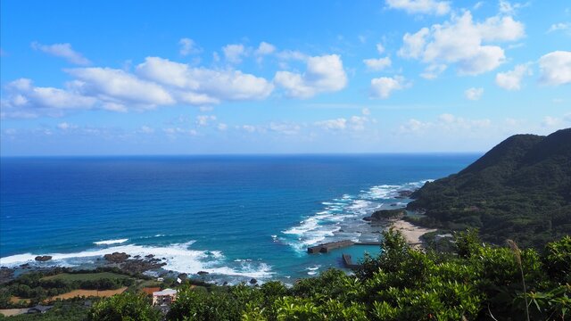 奄美大島、加世間の海