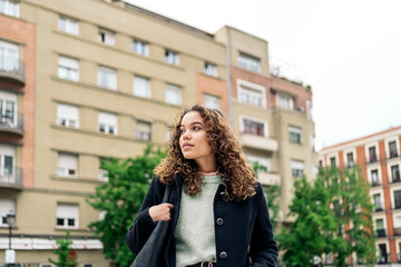 Stylish Young Woman In The City