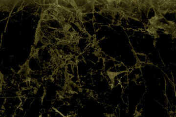 Obraz na płótnie Canvas Gold marble texture on black background design for cover book or brochure, poster, wallpaper background or realistic business and design artwork.