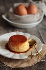 crème aux oeufs au caramel