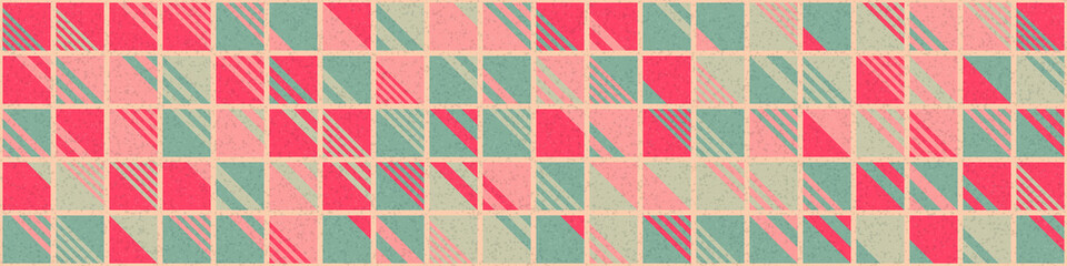 Abstract Geometric Pattern generative computational art illustration