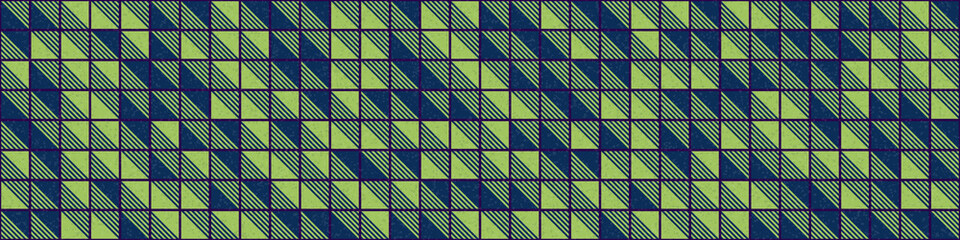 Fototapeta premium Abstract Geometric Pattern generative computational art illustration