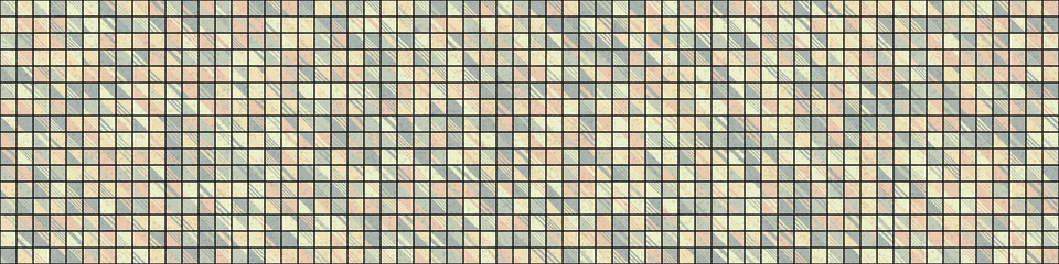 Abstract Geometric Pattern generative computational art illustration