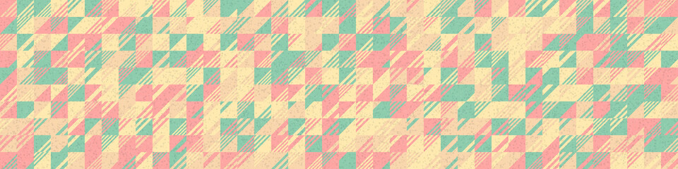 Abstract Geometric Pattern generative computational art illustration