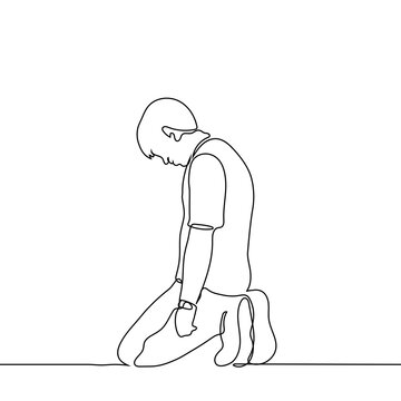 Kneeling Down" Images – Browse 1,426 Stock Photos, Vectors, and Video |  Adobe Stock