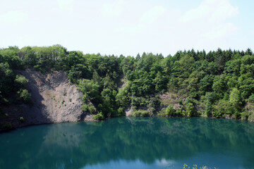 Blauer Stausee