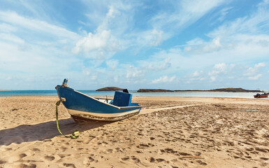  fishing boats on the coast of Dor Israel