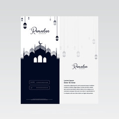 VECTOR  AND FLAYER  RAMADHAN