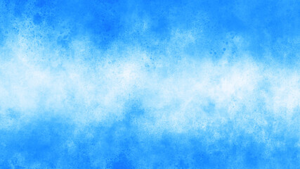 水色の水彩背景素材