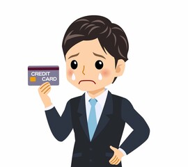 黒いスーツを着た男