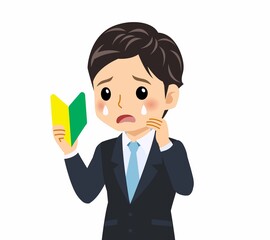 黒いスーツを着た男