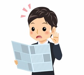 黒いスーツを着た男