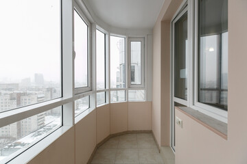 view from the balcony of the apartment building