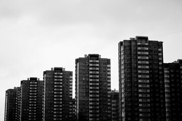 Fototapeta na wymiar buildings in the city
